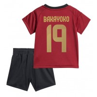 Belgien Johan Bakayoko #19 Fußballbekleidung Heimtrikot Kinder EM 2024 Kurzarm (+ kurze hosen)